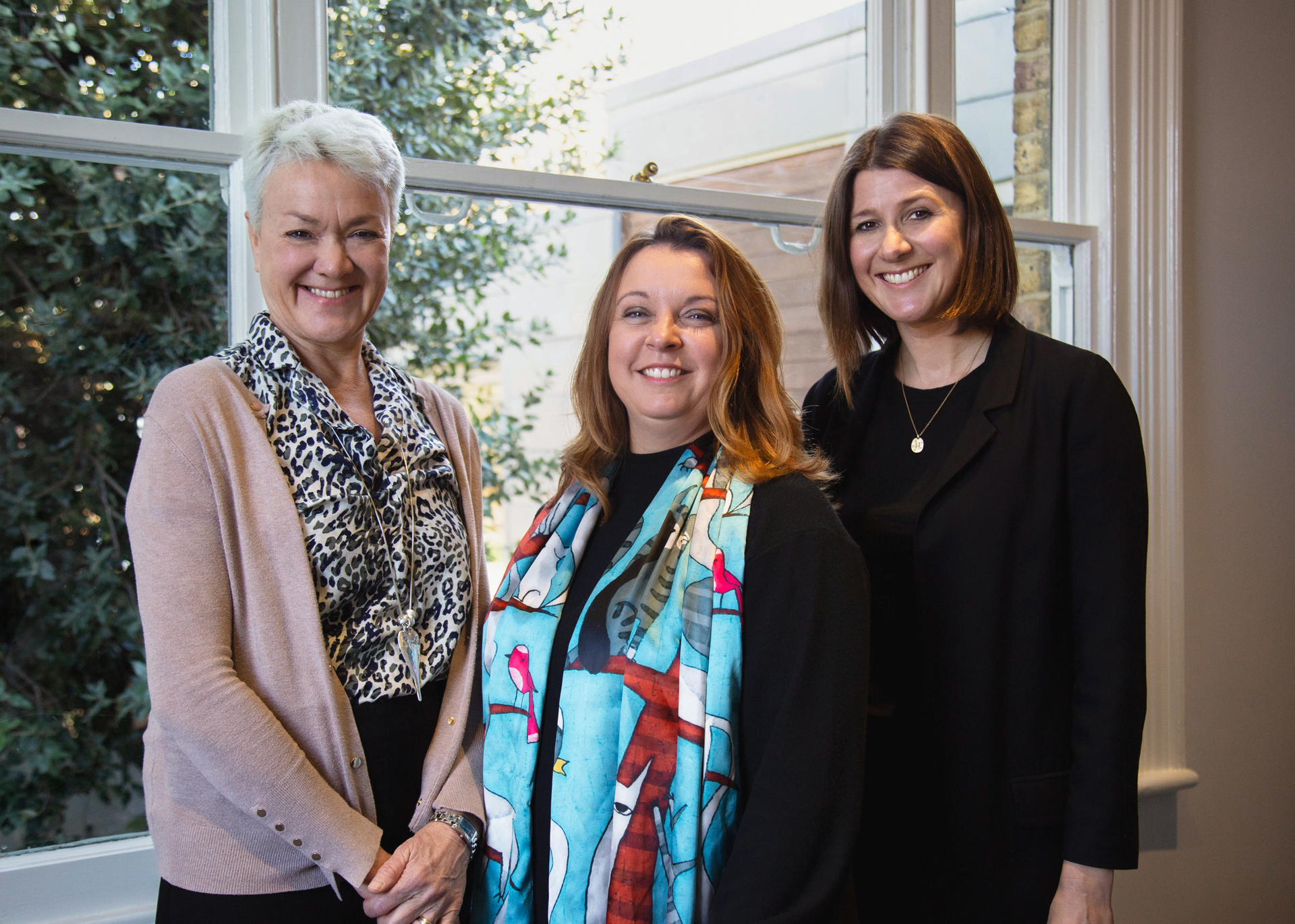 Amanda Britton, Abigail Reeve, Helen Shute. Credit Harry Clark.