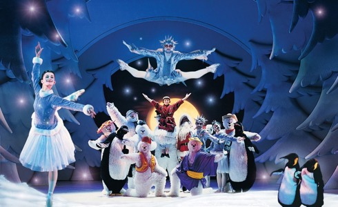 Swans and Snowmen grace the stage at Sadler's Wells this Christmas