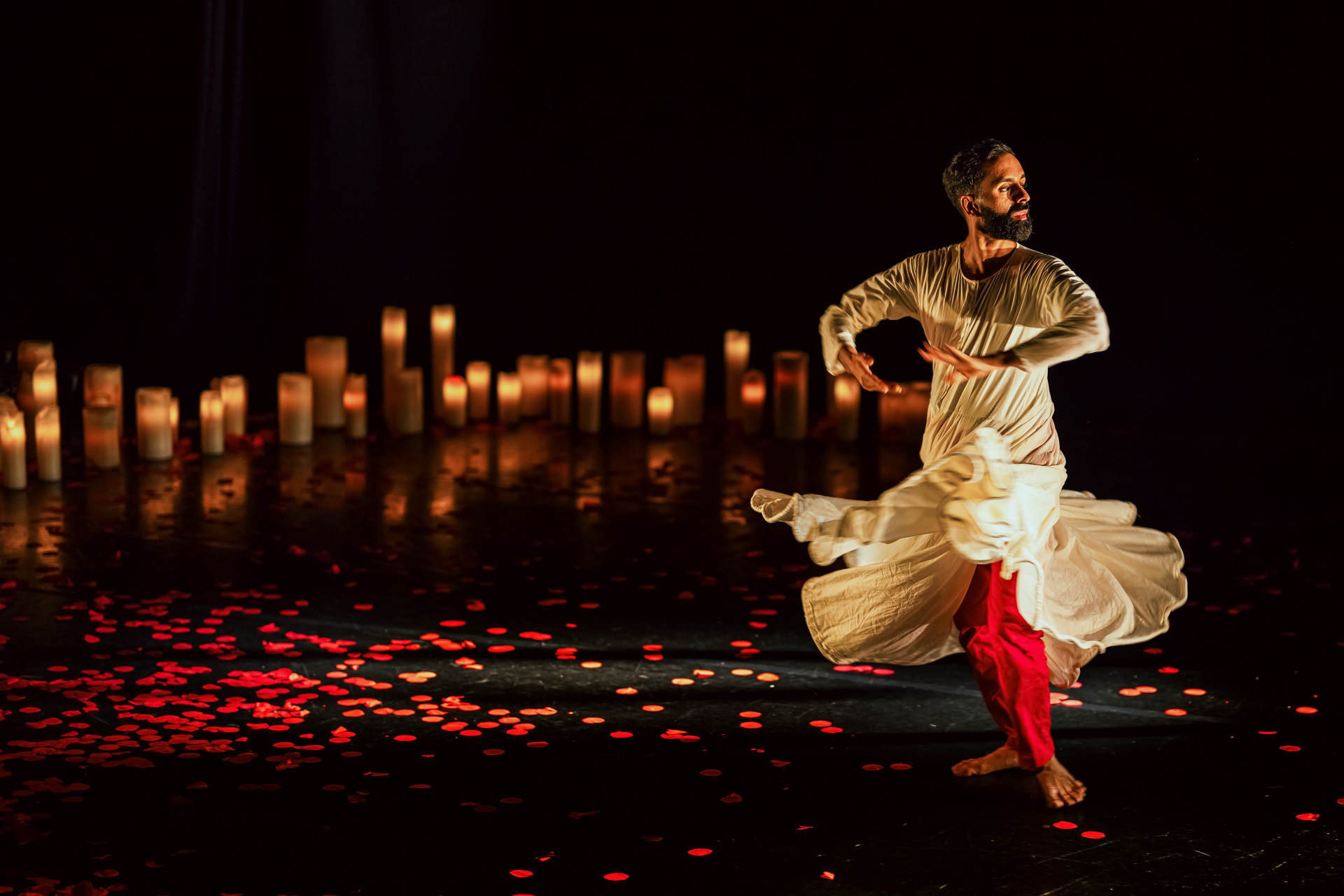 Aakash Odedra in Songs of the Bulbul